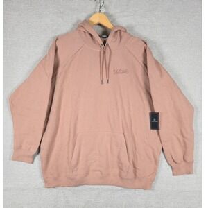 Volcom‎ Women's Truly Stoked OVERSIZED Hoodie XXL Sandstorm Graphic Pullover NWT